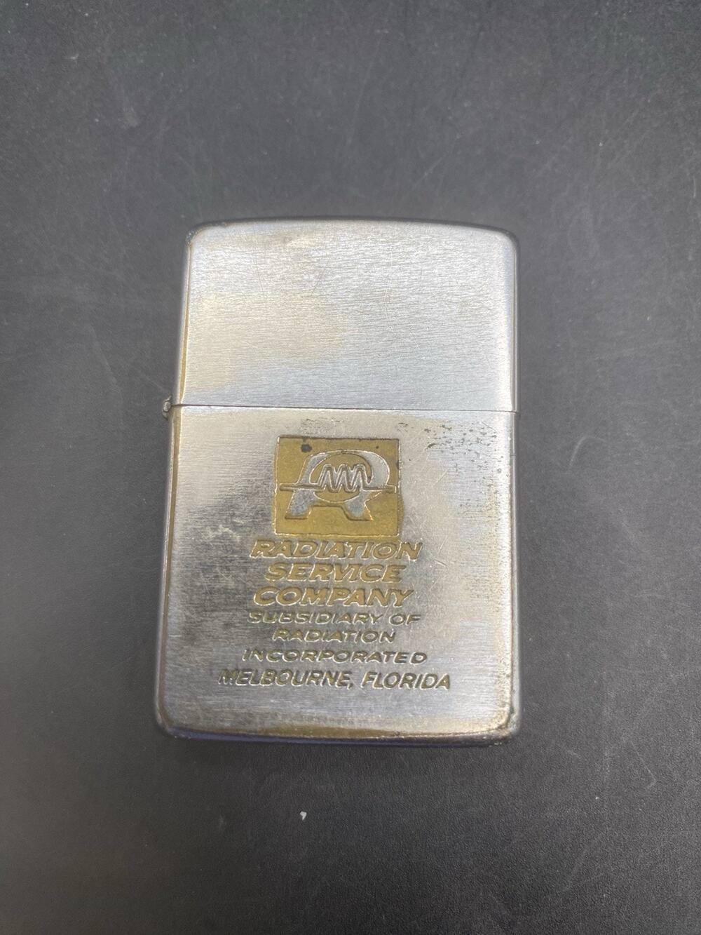 ZIPPO 1950’s Radiation Service Company. Subsidiary Of Radiation Inc.Melbourne FL
